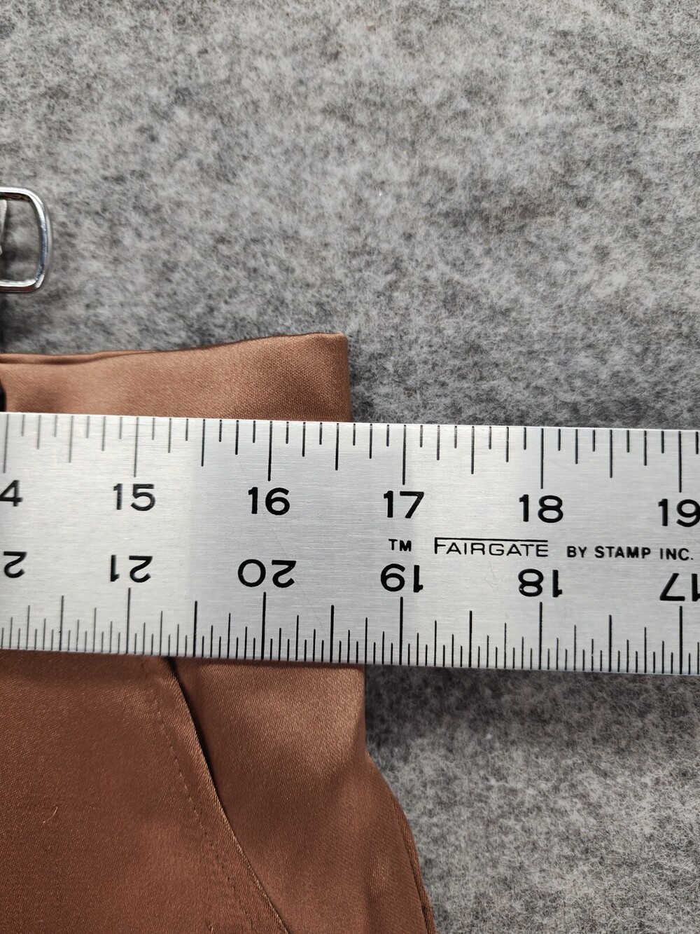Bailey 44 Pants Womens 12 Brown Satin Cargo Ankle - Picture 7 of 9